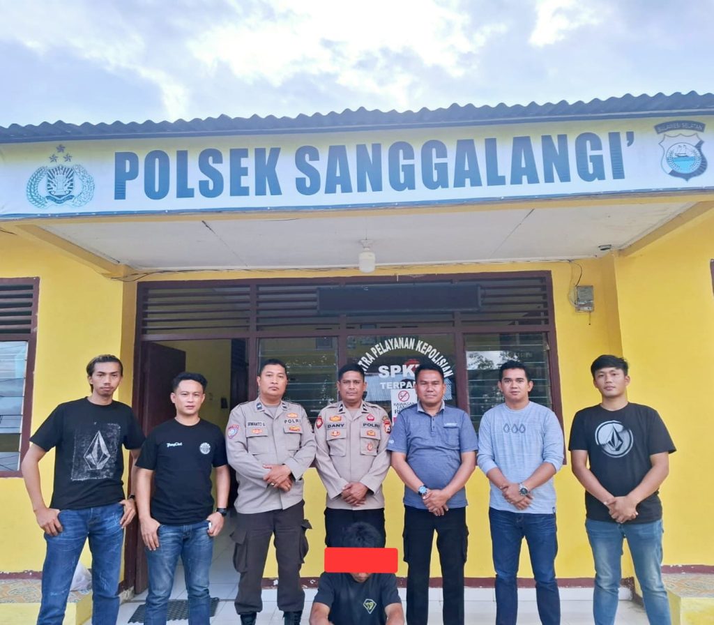 Polsek Sanggalangi Dibackup Tim Resmob Polres Toraja Utara Bekuk 2 Pelaku Cabul