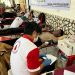 Dalam Rangka HUT Persit Ke-79 Tahun, Personel Polres Tator Ikut Melakukan Donor Darah