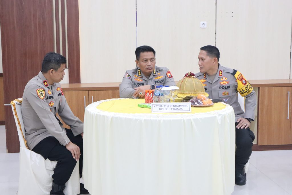 Terima Kunjungan Tim BPK RI, Kapolres Bone: Perwujudan Fungsi Kontrol Terhadap Kinerja Seluruh Satuan