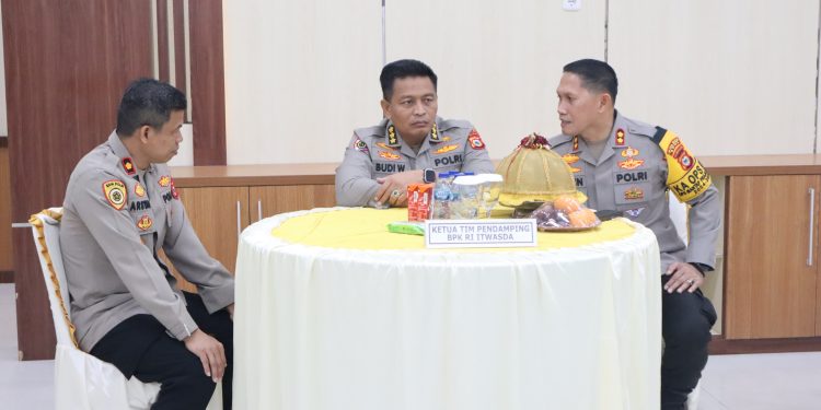 Terima Kunjungan Tim BPK RI, Kapolres Bone: Perwujudan Fungsi Kontrol Terhadap Kinerja Seluruh Satuan