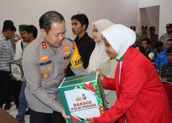 Kapolres Luwu Gandeng Mahasiswa dan OKP Dalam Bakti Sosial Sambut Ramadhan 1446 H
