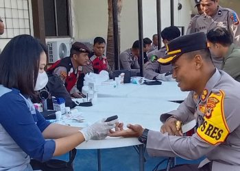 Kapolres Palopo bersama Personel Lakukan Pemeriksaan Kesehatan Berkala