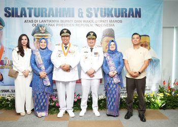 Bupati dan Wakil Bupati di Lantik, Kapolres Maros Ajak Kolaborasi Jaga Kamtibmas