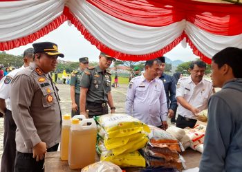 Kapolres Toraja Utara Hadiri Pembukaan Gerakan Pangan Murah Mandiri Jelang Idul Fitri 2025