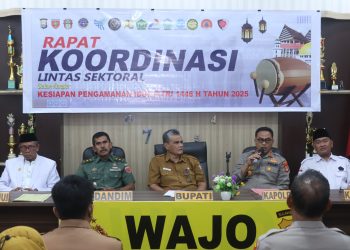 Kapolres Wajo Pimpin Rakor Lintas Sektoral Dalam Rangka Operasi Ketupat 2025