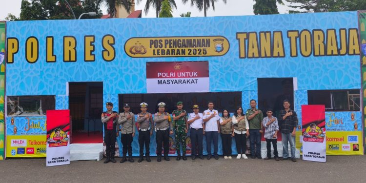 Beri Rasa Aman ke Masyarakat Saat Mudik dan Idul Fitri, Polres Tator Dirikan 4 Pos Ops Ketupat