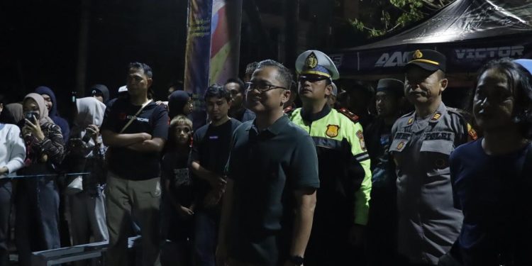 Kapolres Pinrang Turun Langsung Pantau Pengamanan Event Tiba-tiba Ramadhan Run Race