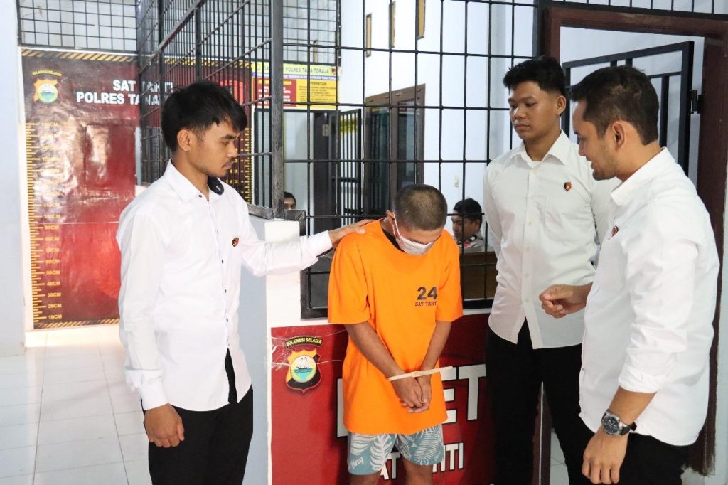 Resmob Polres Tana Toraja Amankan Residivis Kasus Pencurian