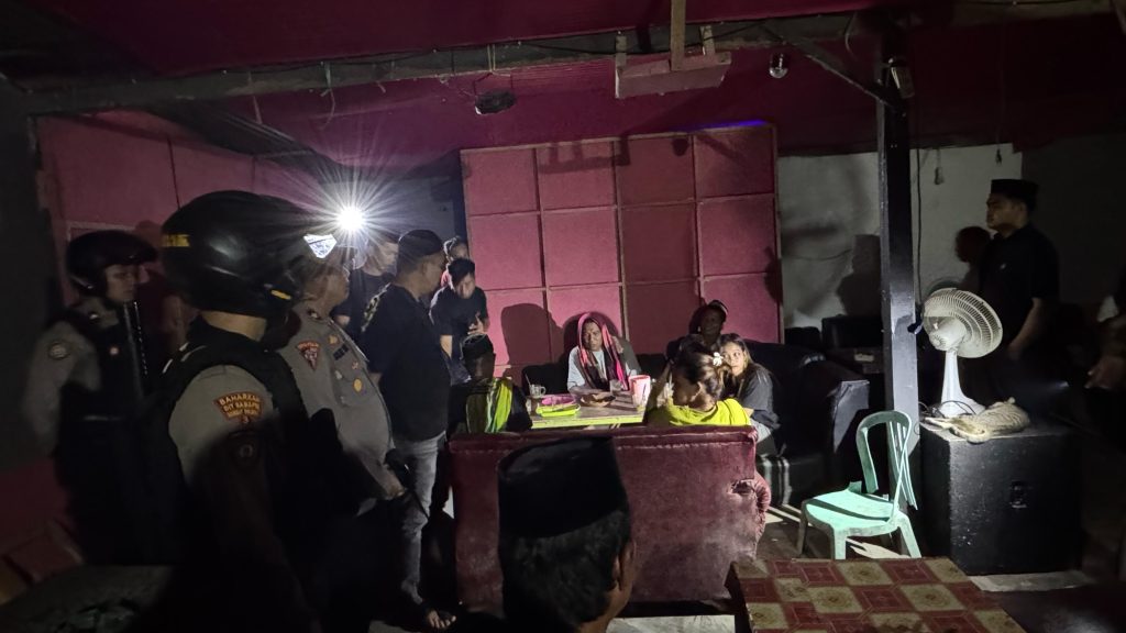 Polres Sidrap Gelar Patroli Gabungan, Sasar THM yang Beroperasi di Bulan Ramadhan