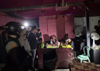 Polres Sidrap Gelar Patroli Gabungan, Sasar THM yang Beroperasi di Bulan Ramadhan