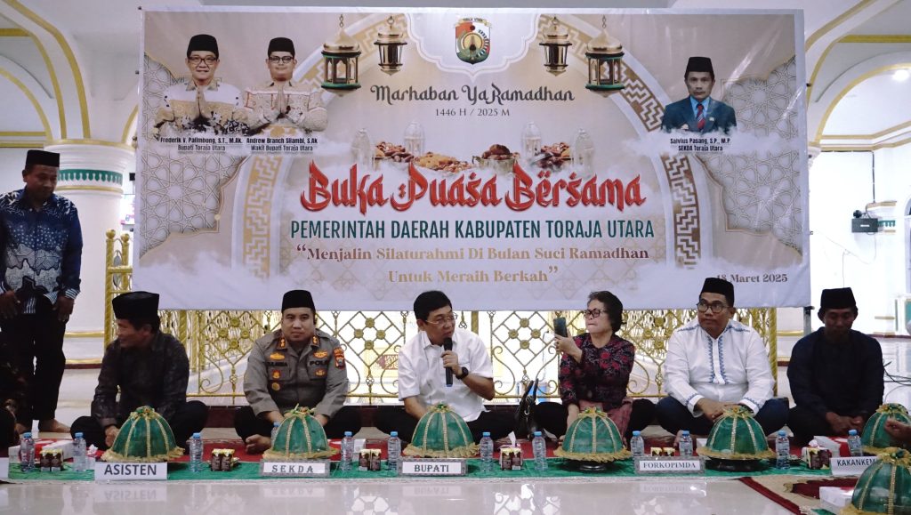 Kapolres Toraja Utara Hadiri Buka Puasa Bersama Forkopimda