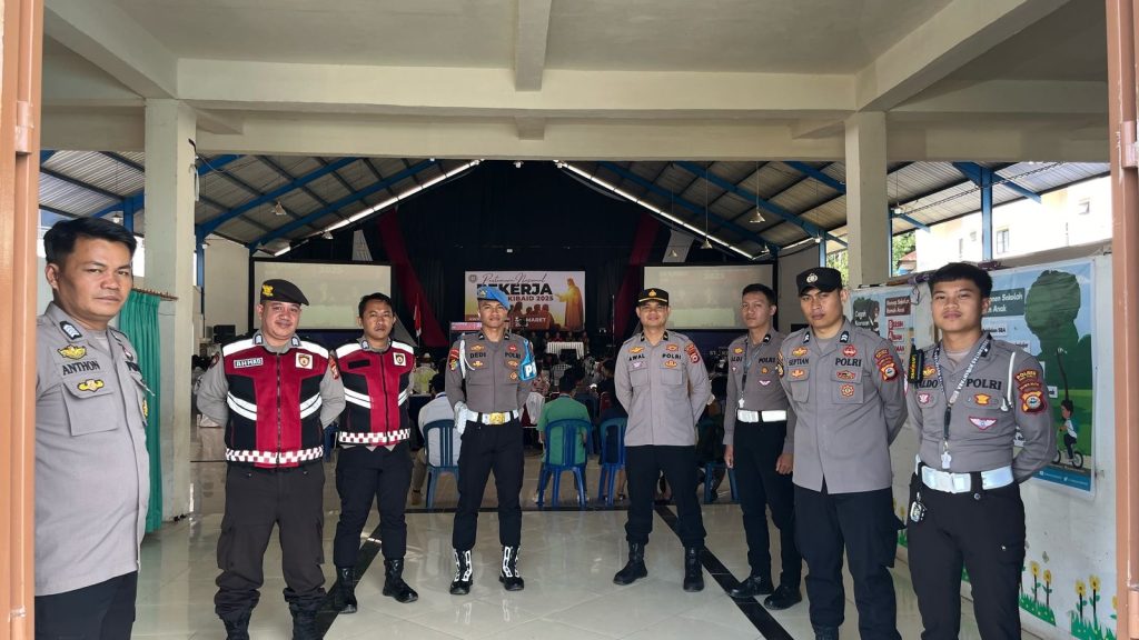 Personel Polres Tana Toraja Berhasil Amankan Pertemuan Nasional Pendeta Gereja Kibaid