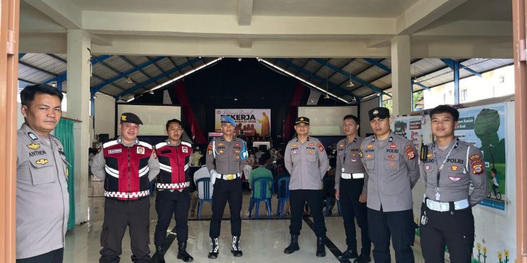 Personel Polres Tana Toraja Berhasil Amankan Pertemuan Nasional Pendeta Gereja Kibaid