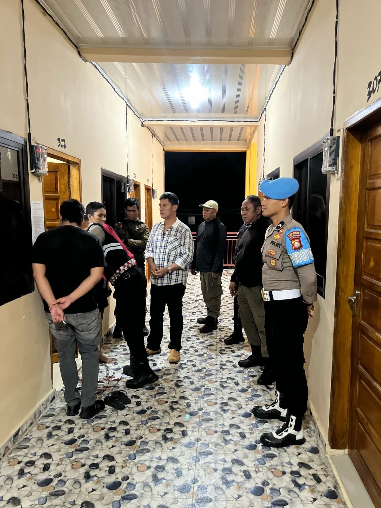 Gelar Operasi Yustisi, Personel Polres Tana Toraja Sasar Rumah Kos