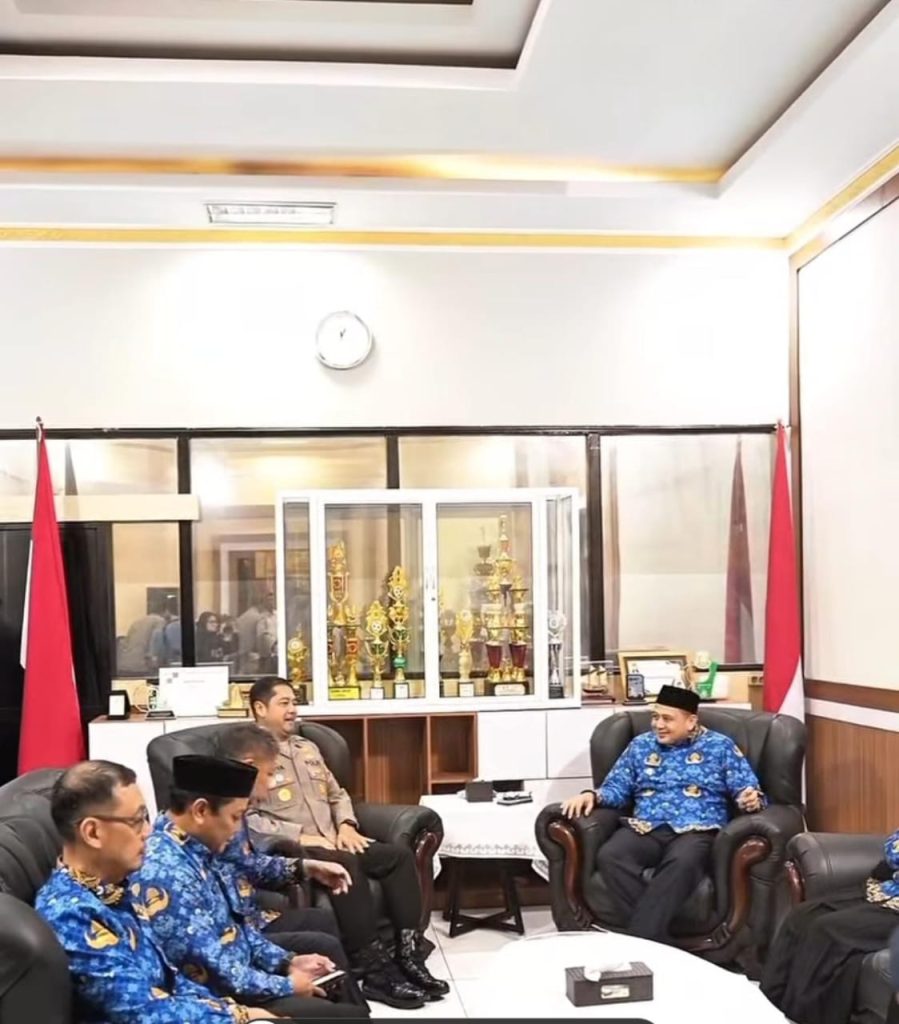 Kapolrestabes Makassar Terima Kunjungan Silaturahmi Walikota dan Wakil Walikota
