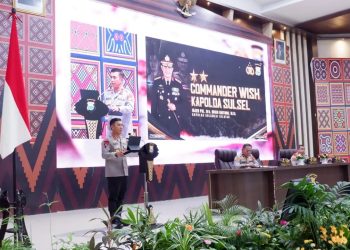 Kapolres Tana Toraja Hadiri Commander Wish Kapolda Sulsel, Ini Arahannya
