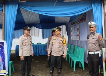 Pastikan Kesiapan Personel, Kapolres Maros Cek Sejumlah Posko Operasi Ketupat