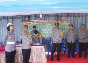Memasuki Mudik Lebaran, Kapolres Wajo bersama PJU Cek Posko Operasi Ketupat