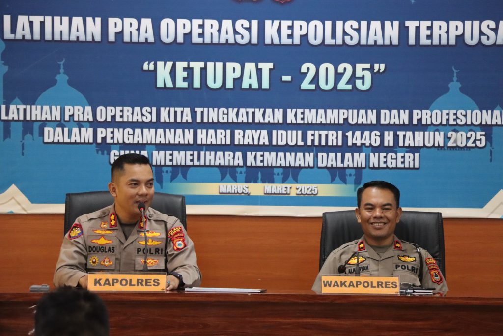 Persiapan Lebaran, Kapolres Maros Akan Libatkan 361 Personel dan Hadirkan 6 Posko