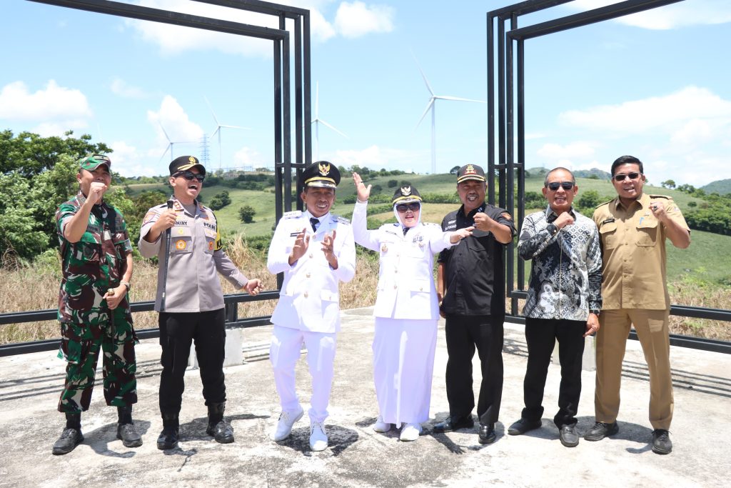 Optimalkan Pendapatan Daerah, Kapolres Sidrap Bersama Bupati dan Forkopimda Cek Tourism Area PLTB