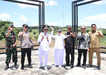 Optimalkan Pendapatan Daerah, Kapolres Sidrap Bersama Bupati dan Forkopimda Cek Tourism Area PLTB