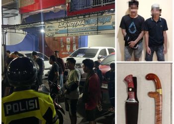 Personel Satlantas Polres Pinrang Gelar Patroli Hunting, 4 Motor dan 2 Pengendara Diamankan