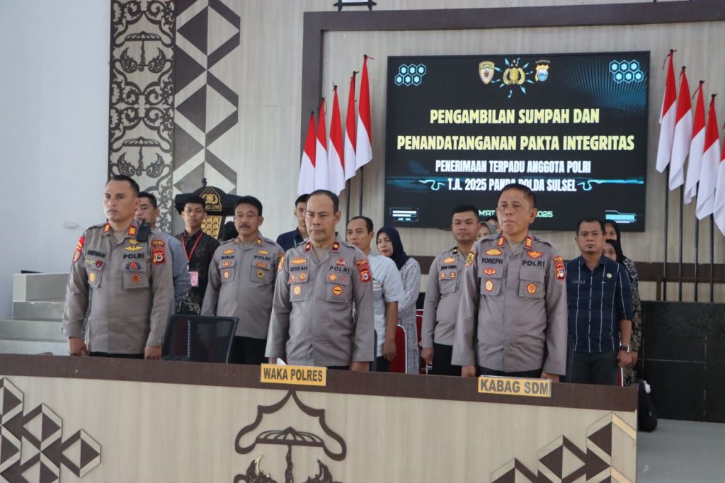 Teken Pakta Integritas Rekrutmen Polri, Kapolres Luwu: Proses Seleksi Profesional dan Transparan