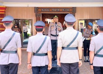Kapolres Tana Toraja Pimpin Sertijab Wakapolres dan Kapolsek Bonggakaradeng