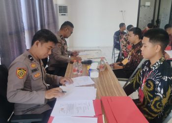 SDM Polres Toraja Utara Gelar Rikmin Awal Penerimaan Terpadu Anggota Polri 2025