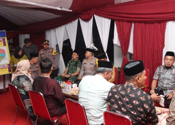 Kapolres Sidrap dan Pimpinan Daerah Tinjau Pos Pengamanan Operasi Ketupat