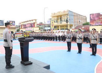 Kapolres Sidrap Pimpin Sertijab Waka Polres dan Pelantikan Kasat Lantas