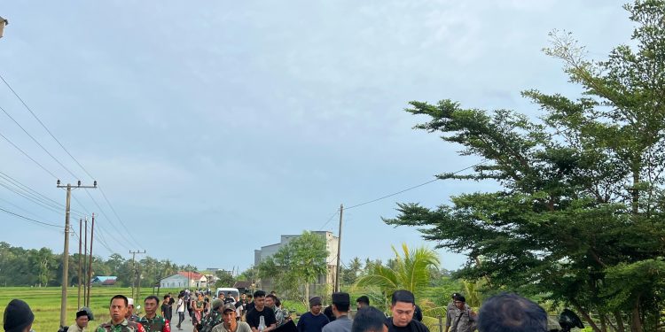 Personel Satlantas Polres Bone Bubarkan Aksi Balap Liar, 57 Sepeda Motor Diamankan