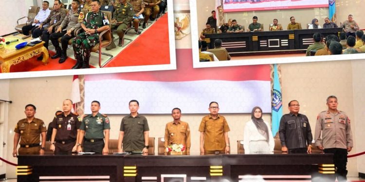 Cegah Gangguan Kamtibmas di Bulan Ramadhan dan Idul Fitri, Wakapolres Bone Hadiri Rakor Forkopimda