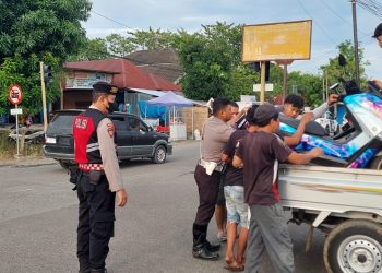 Gencar Tertibkan Balap Liar, Sat Lantas Polres Luwu Akan Kandangkan Kendaraan Selama 3 Bulan
