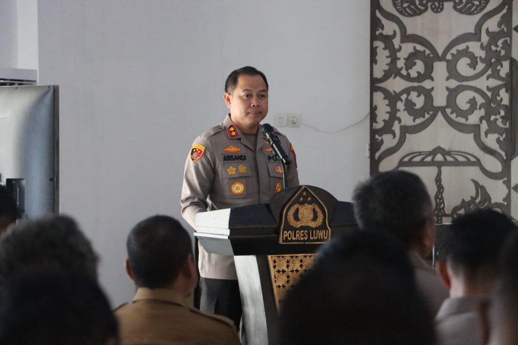 Pastikan Idul Fitri Aman dan Nyaman, Kapolres Luwu Pimpin Rakor Lintas Sektoral