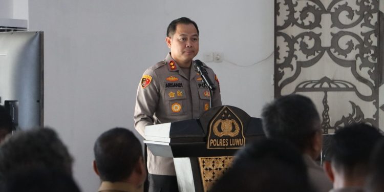 Pastikan Idul Fitri Aman dan Nyaman, Kapolres Luwu Pimpin Rakor Lintas Sektoral