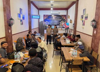 Kapolres Maros Buka Puasa Bersama Awak Media
