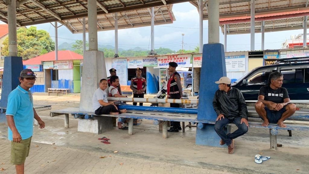 Sat Samapta Polres Tana Toraja Intensifkan Patroli di Titik Keramaian