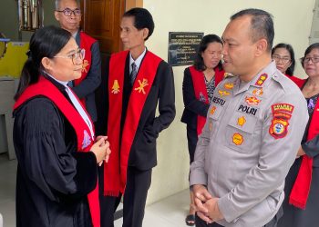 Kapolres Bulukumba Pantau Langsung Kegiatan Jumat Agung