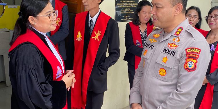 Kapolres Bulukumba Pantau Langsung Kegiatan Jumat Agung
