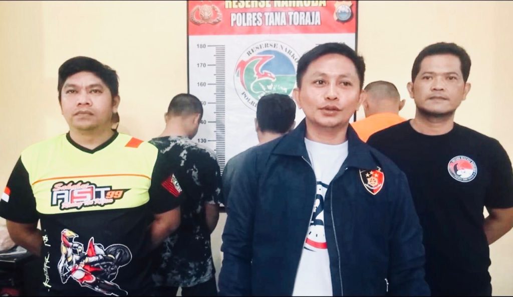 Satres Narkoba Polres Tator Ungkap Kasus Narkotika, 4,77 Gram Sabu Diamankan