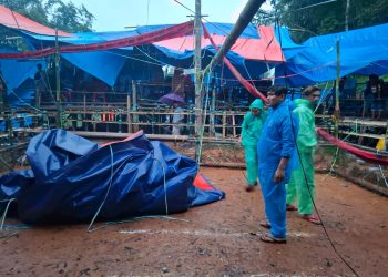 Personel Polres Toraja Utara Bongkar Arena Judi Sabung Ayam di Tallunglipu