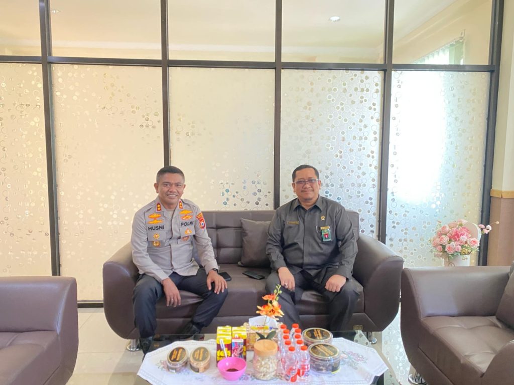 Sinergitas Antar Lembaga, Kapolres Pangkep Silaturahmi Dengan Ketua Pengadilan Agama