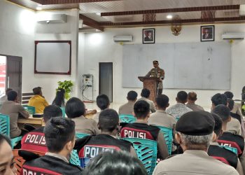 Tingkatkan Keimanan dan Ketakwaan Personel, Polres Tana Toraja Rutin Laksanakan Binrohtal