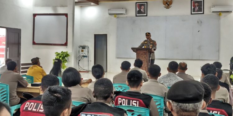 Tingkatkan Keimanan dan Ketakwaan Personel, Polres Tana Toraja Rutin Laksanakan Binrohtal