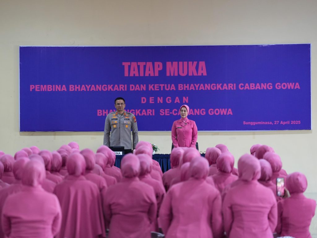 Ini Pesan Kapolres Gowa Saat Tatap Muka Dengan Bhayangkari dan Warakawuri