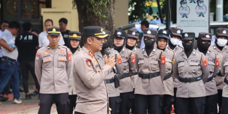 Kapolres Maros Siapkan Ratusan Personel Persiapan Pengamanan May Day