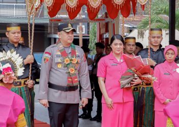 AKBP Edy Sabhara Mangga Barani Resmi Menginjakkan Kaki di Polres Pinrang