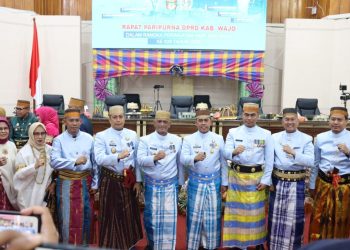 Kapolres Wajo Hadiri Rapat Paripurna DPRD Dalam Rangka Hari Jadi Wajo ke-626