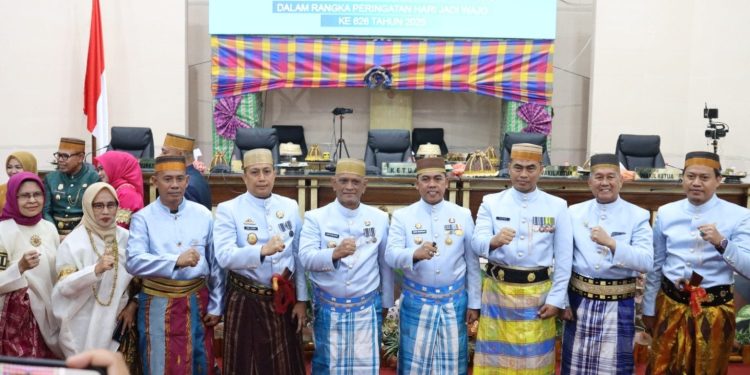 Kapolres Wajo Hadiri Rapat Paripurna DPRD Dalam Rangka Hari Jadi Wajo ke-626